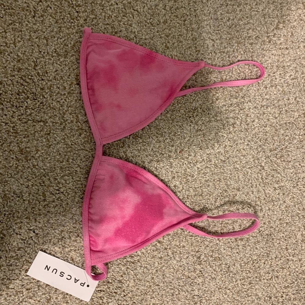 tie-dye kendall and kylie bikini top